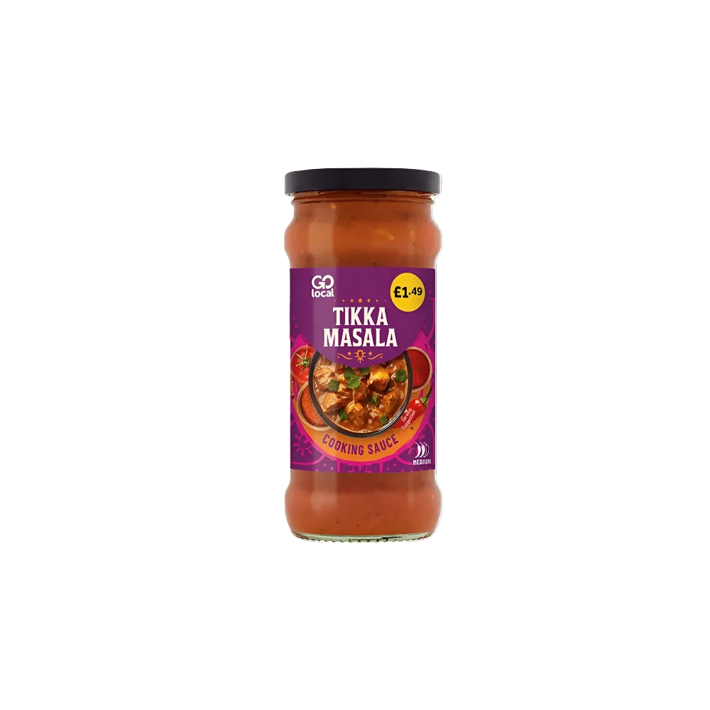 6 X Go Local Tikka Masala Curry Sauce - 350G