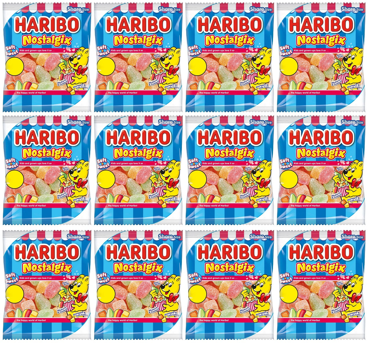 12 x Haribo Nostalgix - 140GM