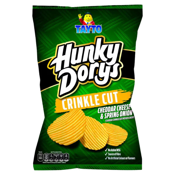 12 x Tayto Hunky Dory Cheese & Onion 130G