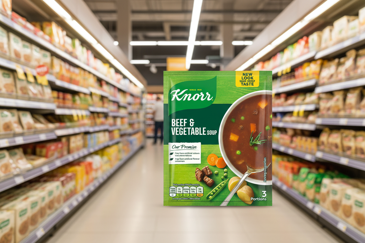 13 x Knorr Beef & Vegetable Soup 53G