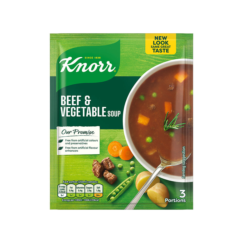 Knorr Beef & Vegetable Soup 53G