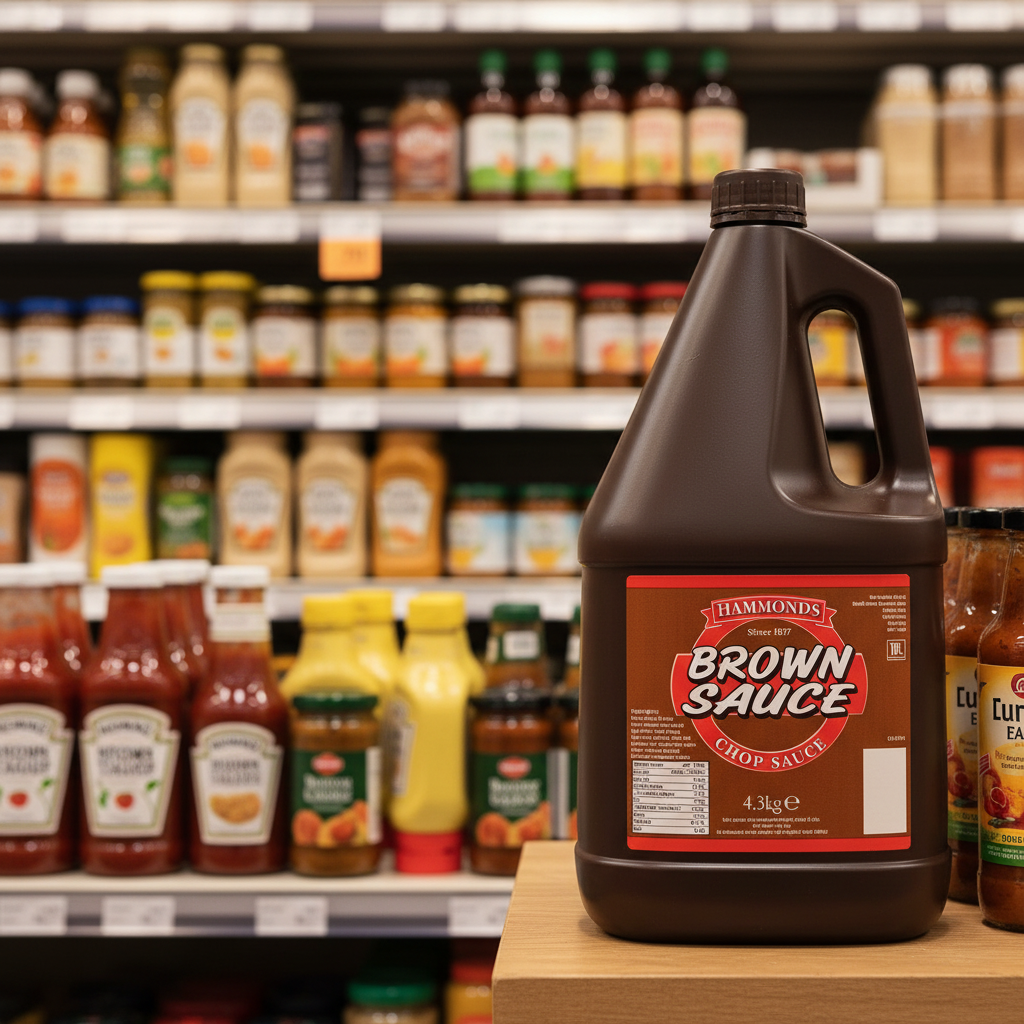 Hammonds Brown Chop Sauce 4.3Kg