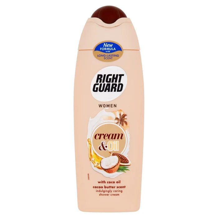 6 X Right Guard Shower Coconut - 250Ml