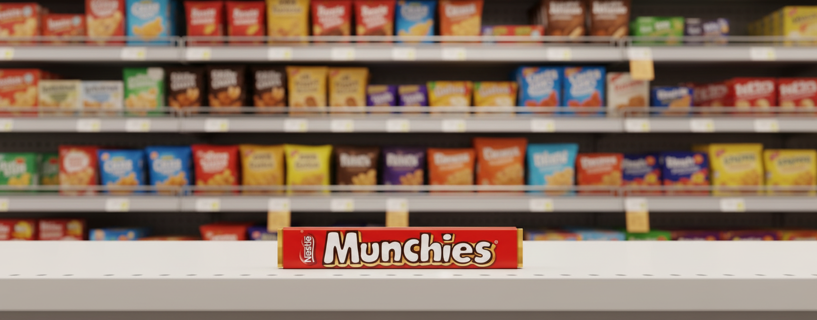 36 x Munchies Milk Chocolate Tube 52G