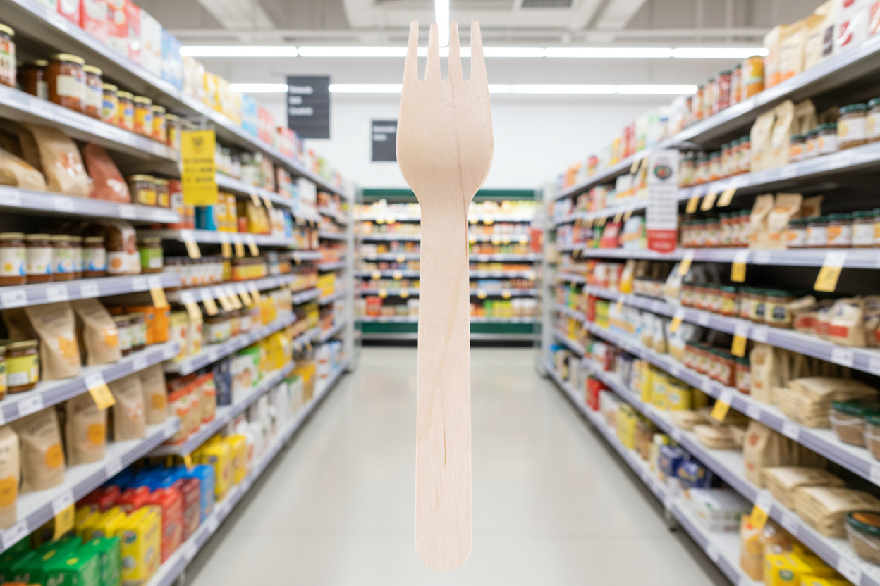 Wooden Forks 100Pk