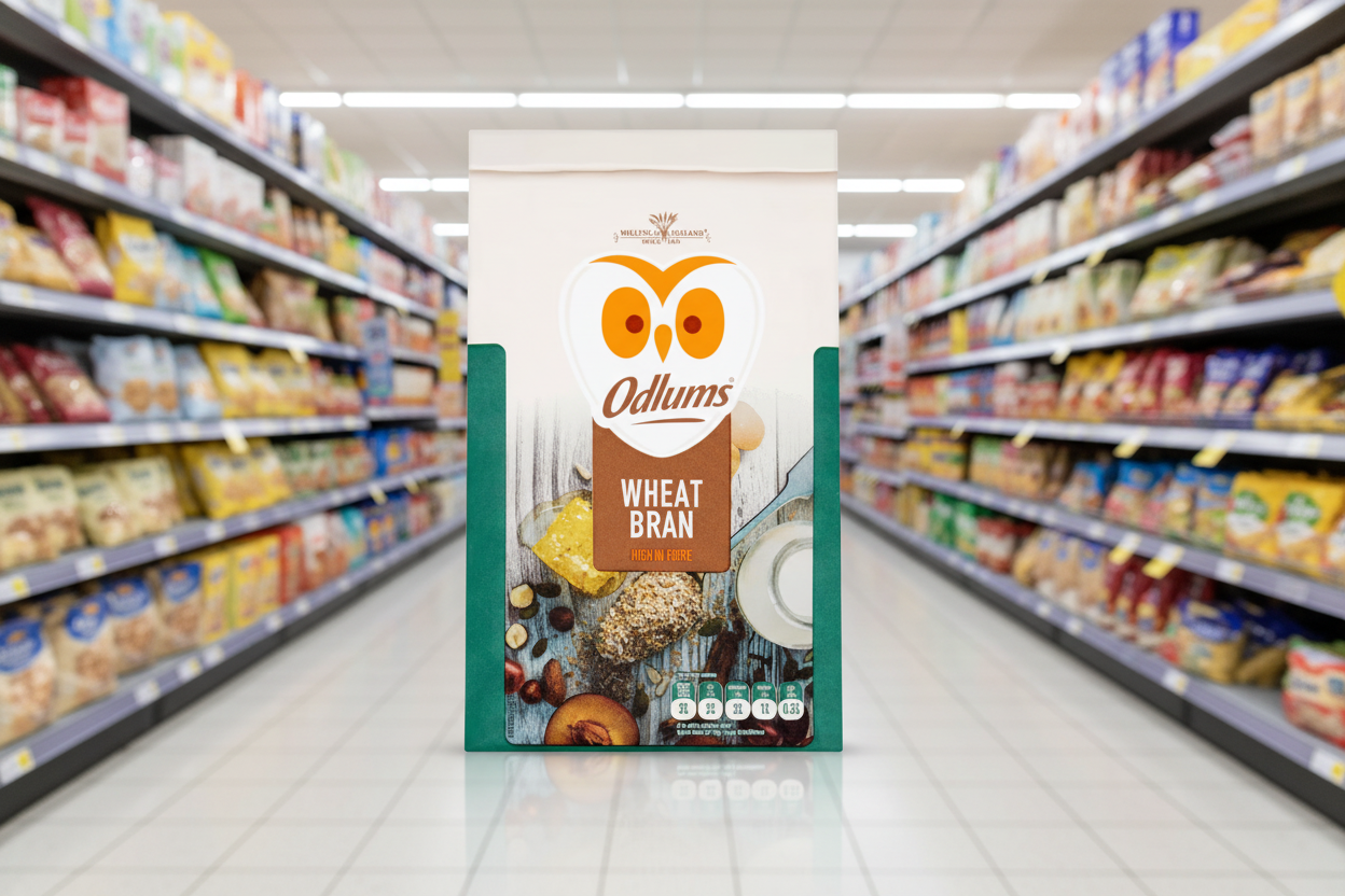 8 x Odlums Wheat Bran 600G