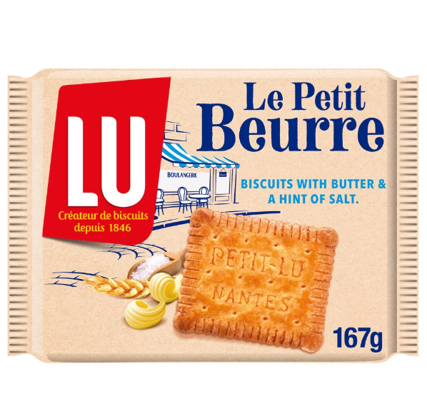 Lu Le Petite Beurre Salt Biscuits - 167GM
