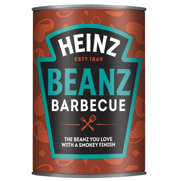 12 x Heinz Beanz Barbecue - 390GM
