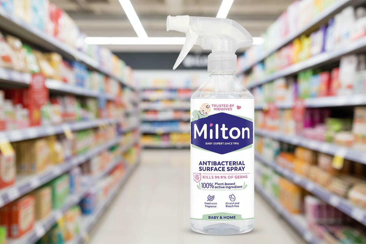 6 x Milton Antibacterial Surface Spray - 500ML