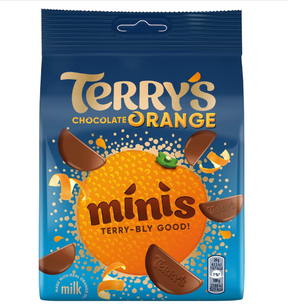 10 x Terrys Chocolate Orange Minis 125G