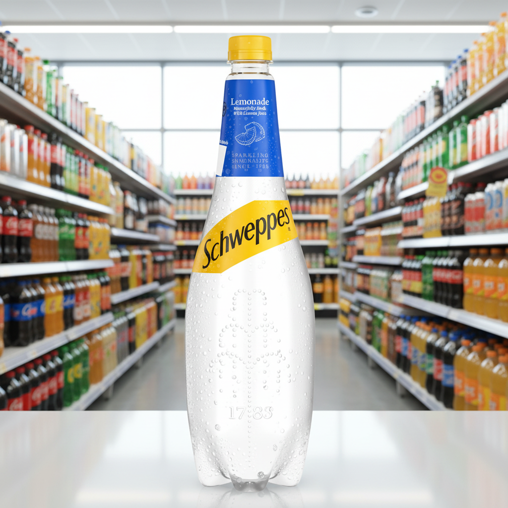 12 x Schweppes Lemonade 1L