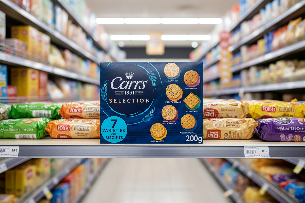 6 x Carrs Crackers Selection 200G