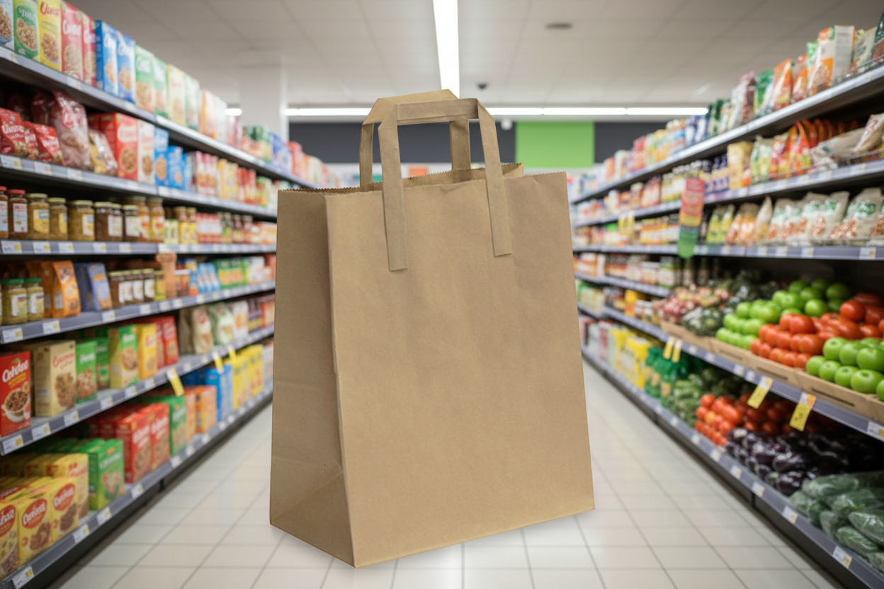 250 x Brown Bag Large - 10X15X12