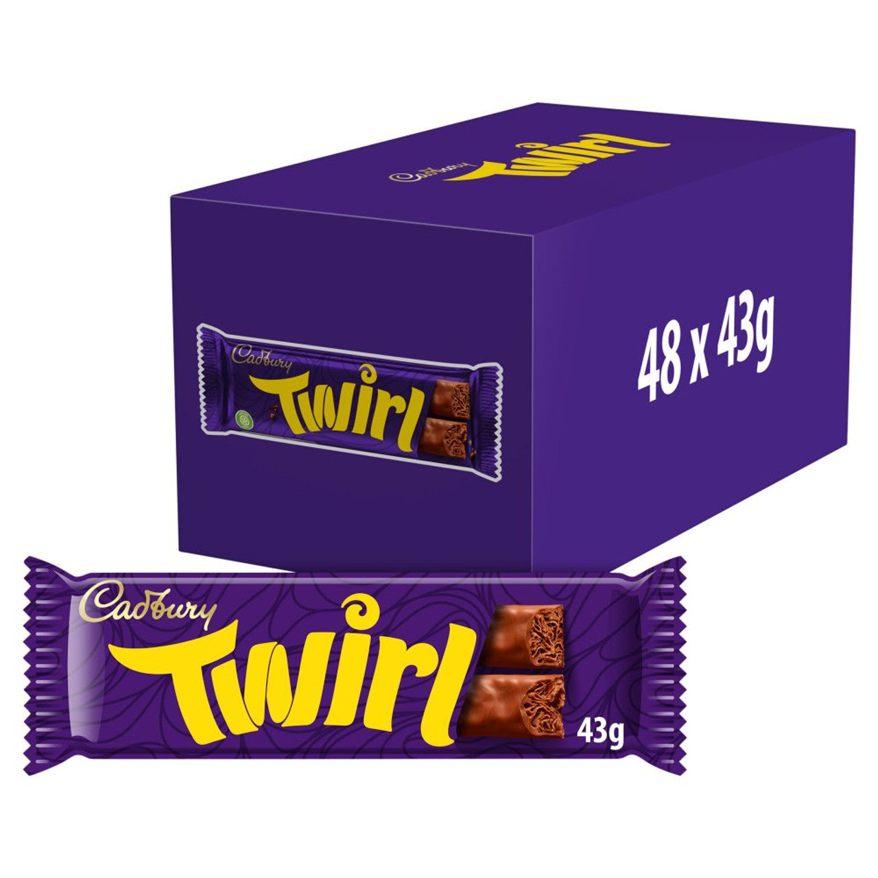 48 x Cadbury Twirl - 43GM