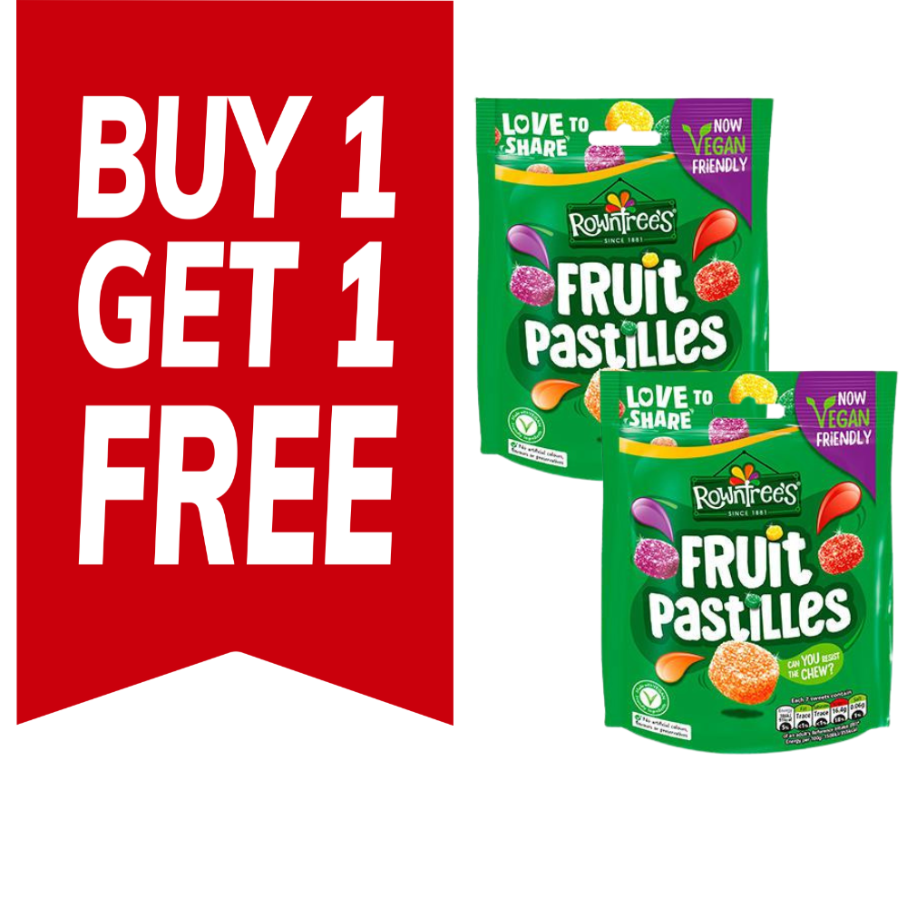 Rowntree's Fruit Pastilles 143G Buy 1 Get 1 Free