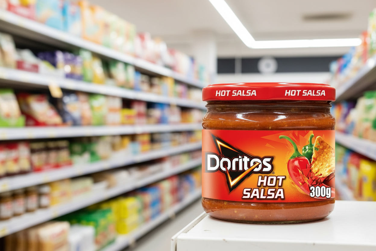 6 x Doritos Hot Salsa Sharing Dip 300G