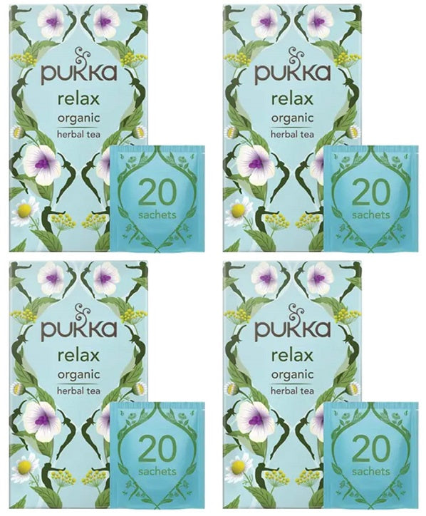 Pukka Relax Tea 20 Tea Bags