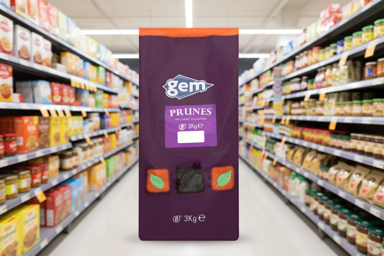 4 x Gem Prunes 3Kg