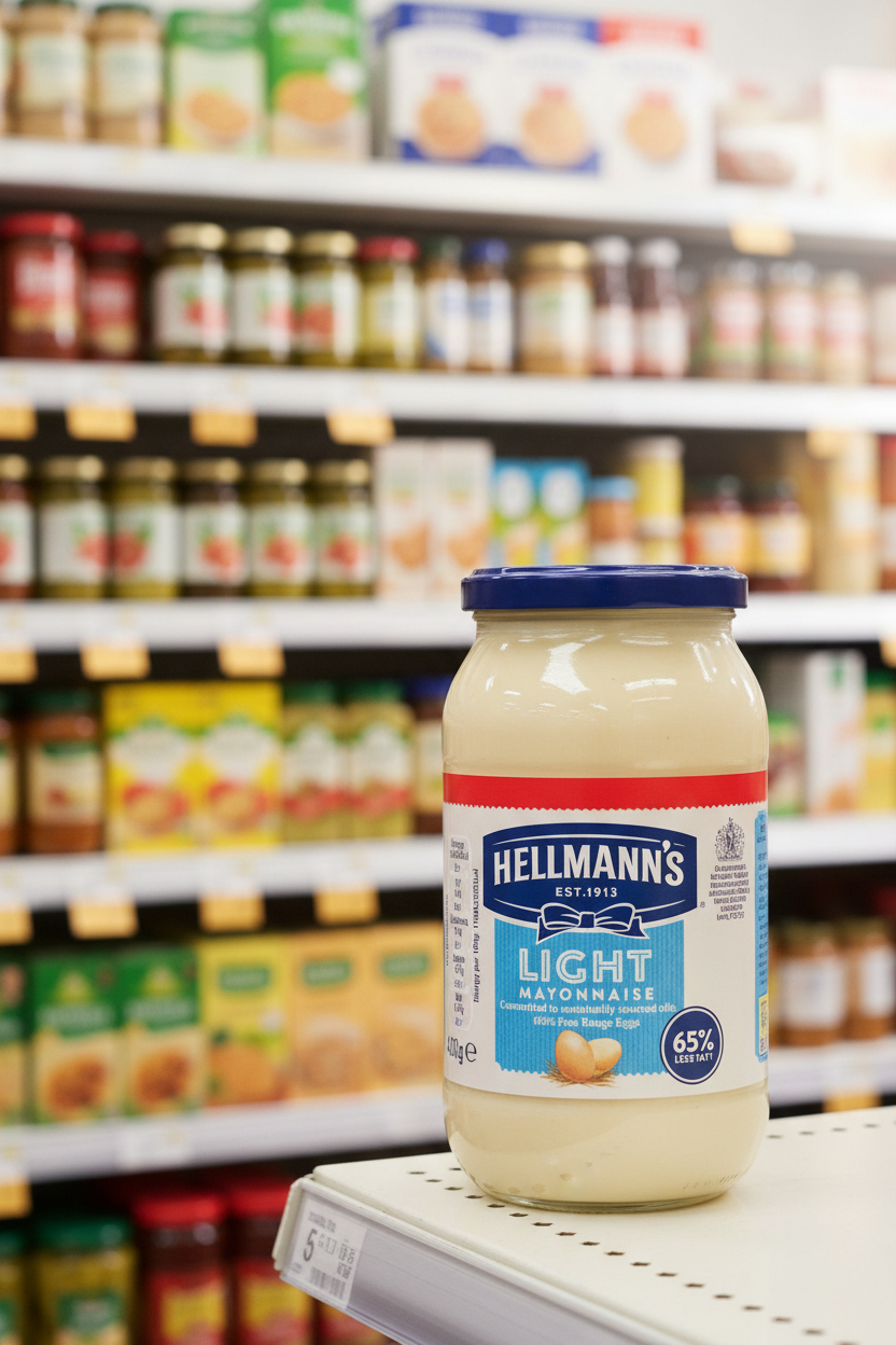 12 x Hellmann's Mayonnaise Light 400 G