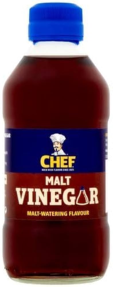 12 x Chef Malt Vinegar 284Ml