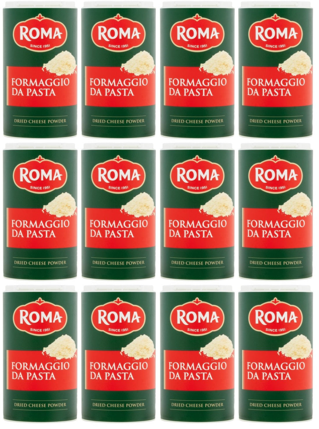 12 x Roma Dried Cheese Powder 80G