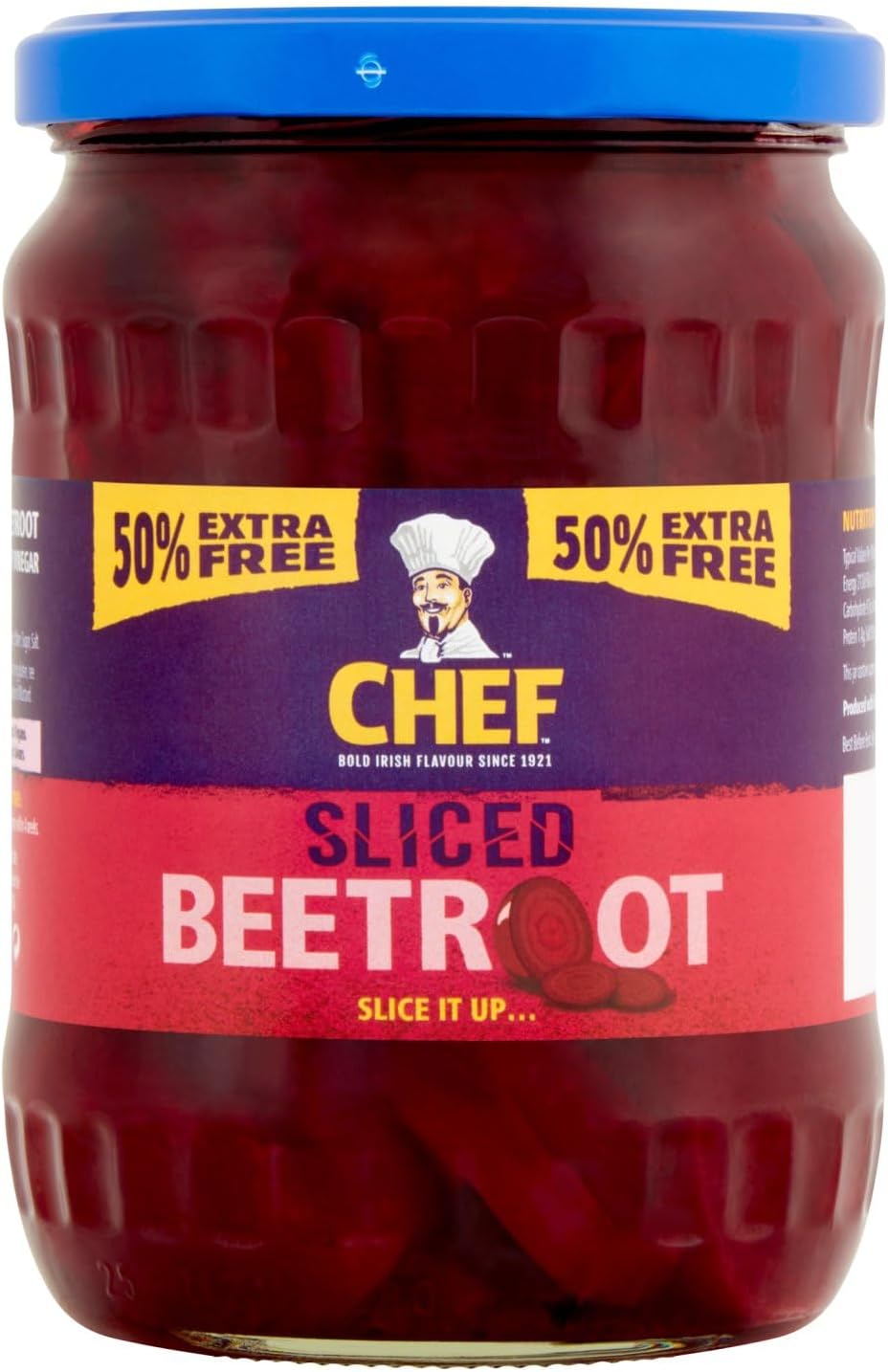 12 x Chef Sliced Beetroot 525G