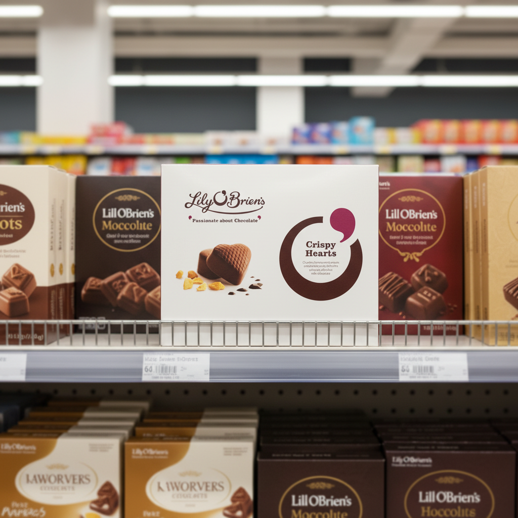 8 x Lily O Brien's Crispy Hearts 137G