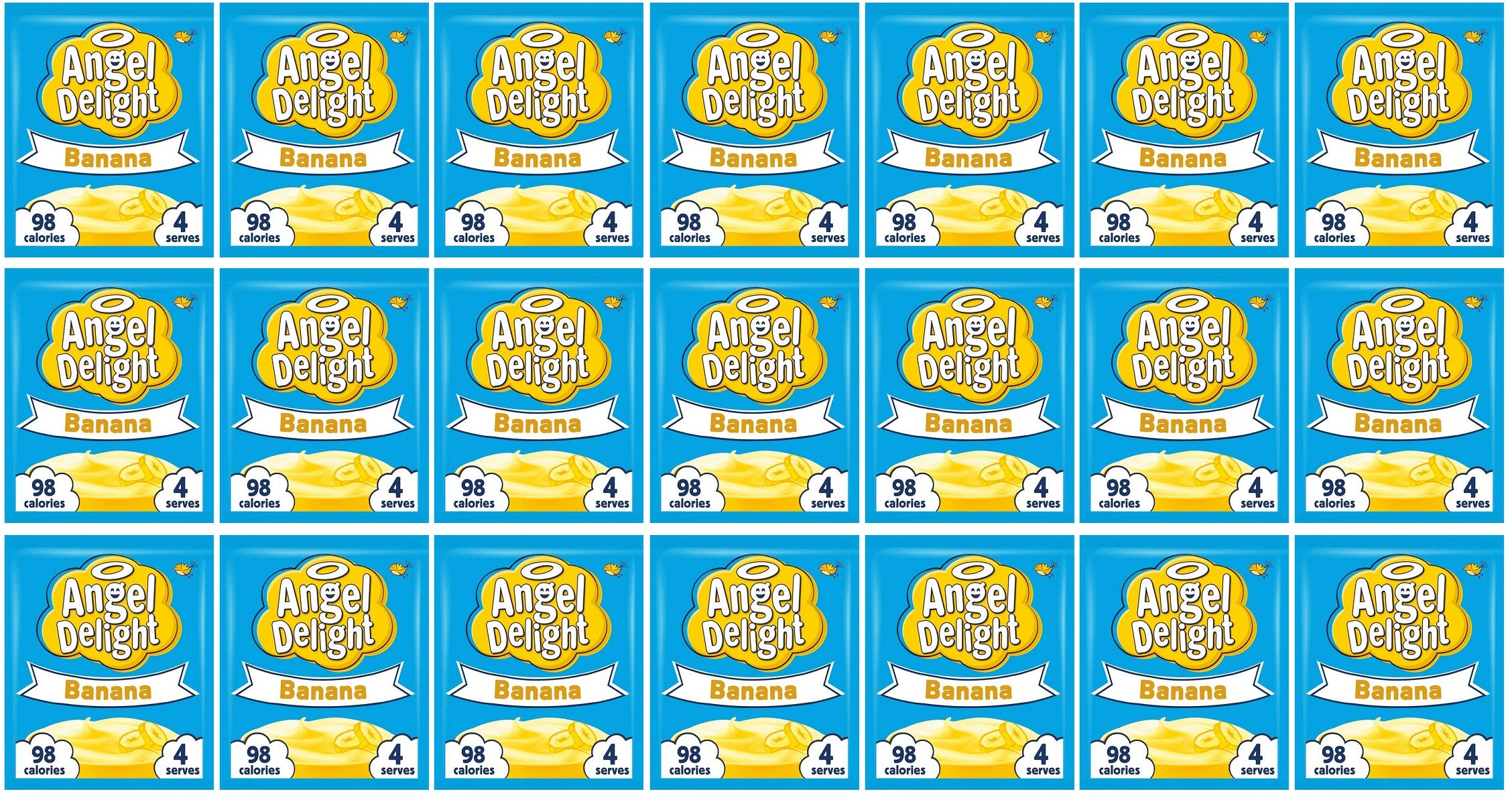 21 x Angel Delight Banana Flavour 59G