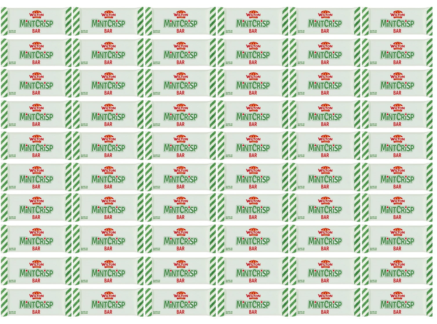 60 x Wilton Candy Mintcrisp Bar 35G