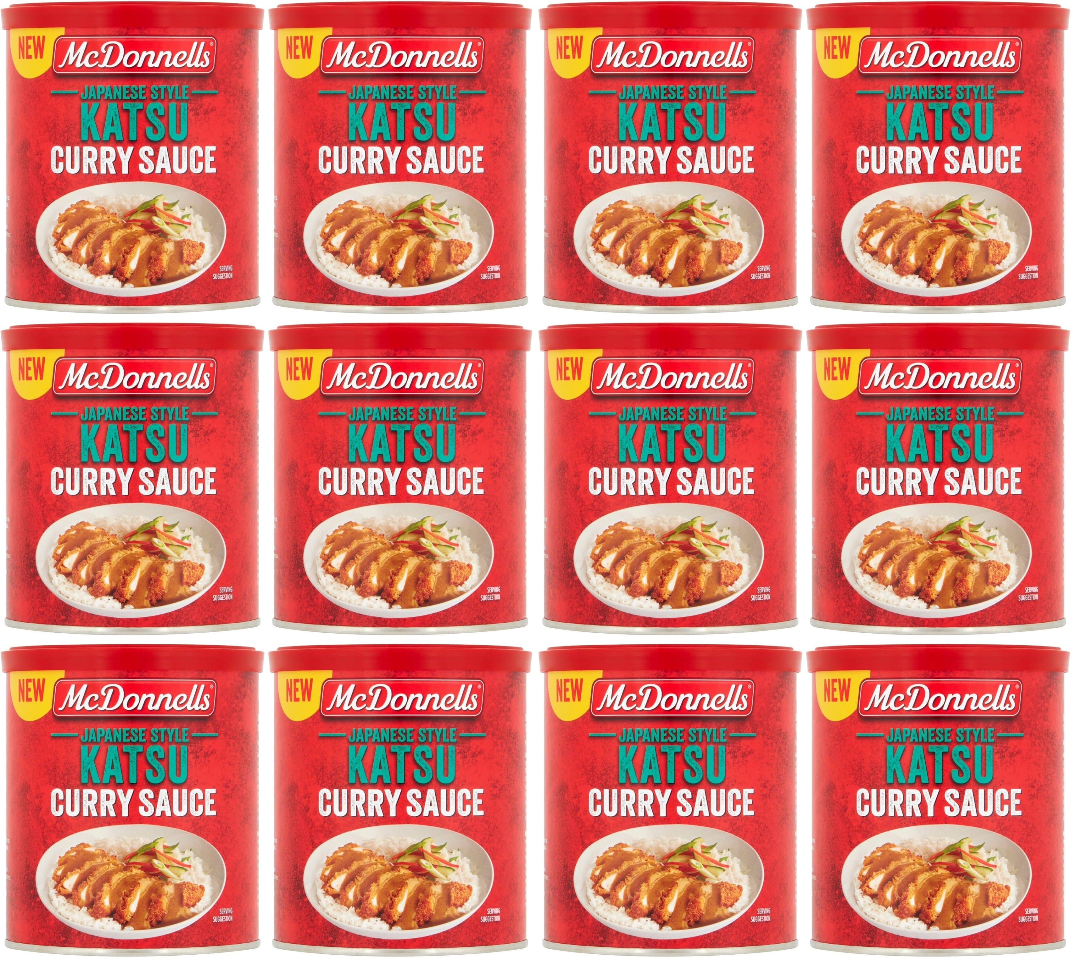 12 x Mcdonnells Katsu Curry Sauce 200G