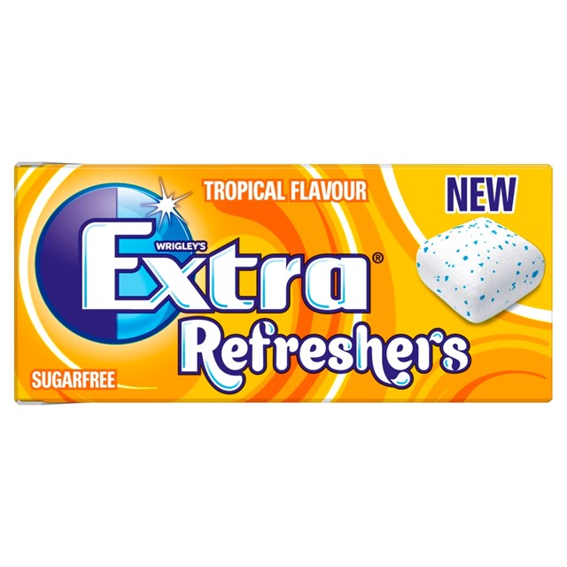 16 x Wrigley's Extra Refreshers Tropical 7Pc