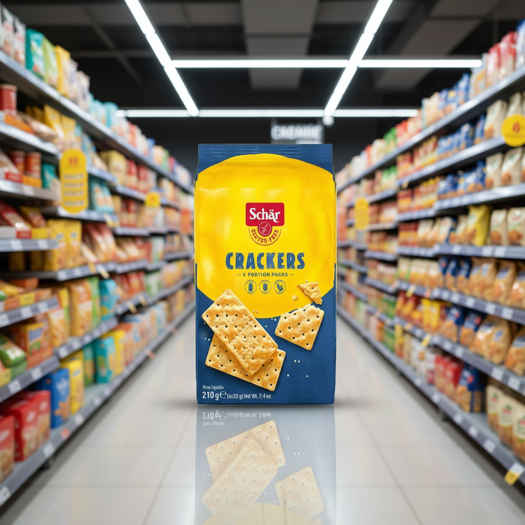 5 x Schär Gluten-Free Crackers 6 X 35G (210G)