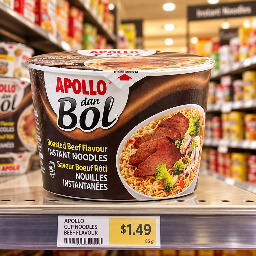 12 x Apollo Cup Noodles Beef - 85G