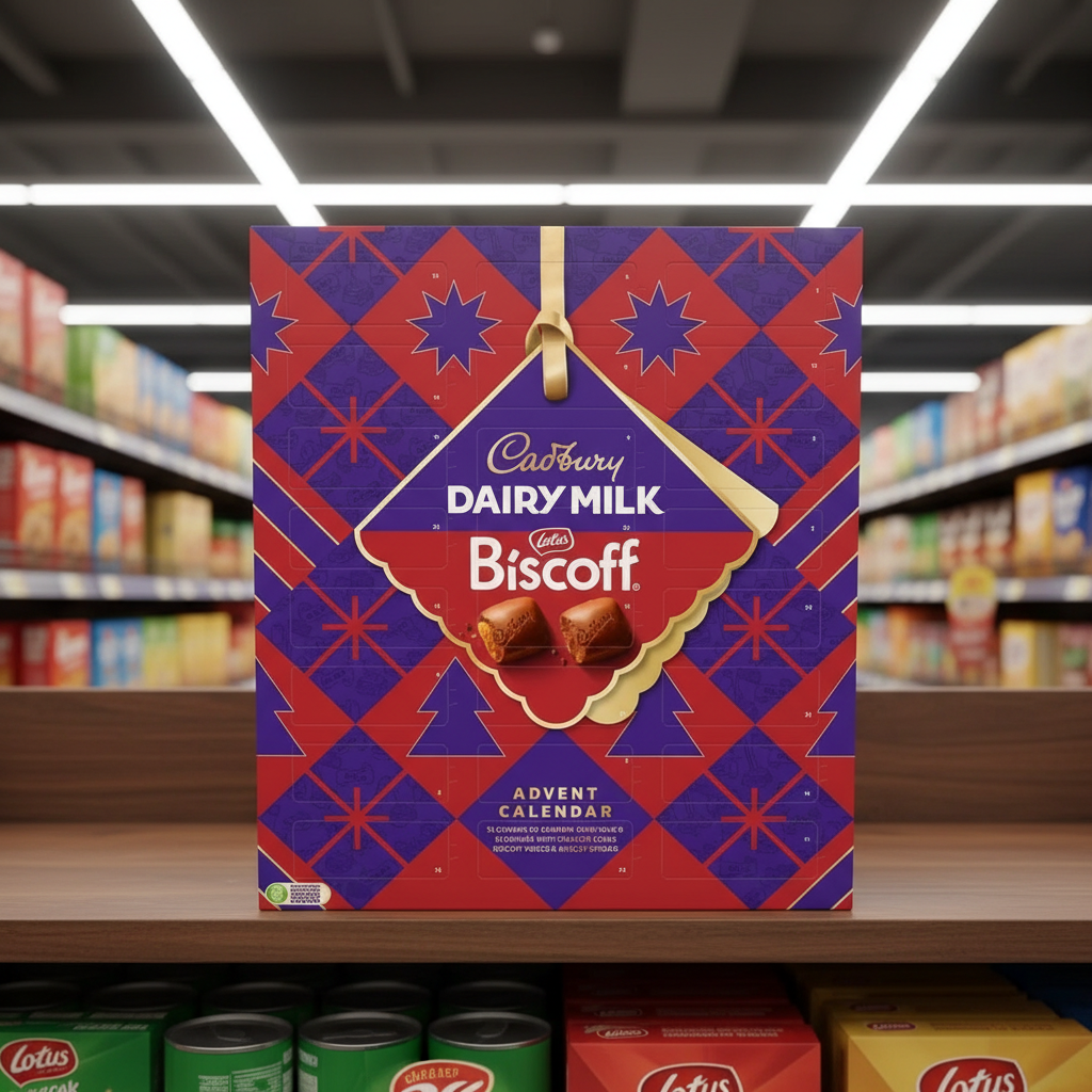 6 x Cadbury Dairy Milk Biscoff Advent Calendar - 236GM