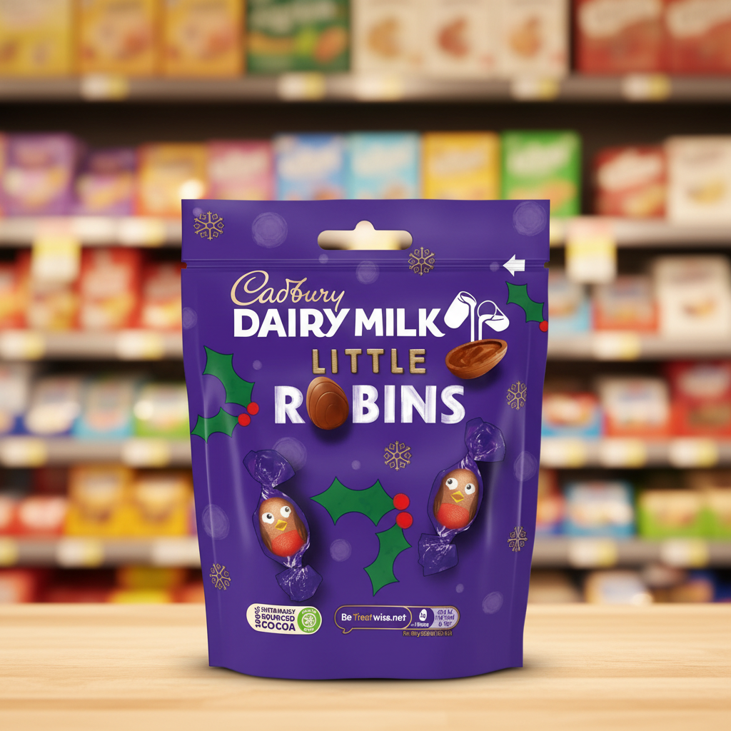 20 x Cadbury Christmas Robins - 77GM