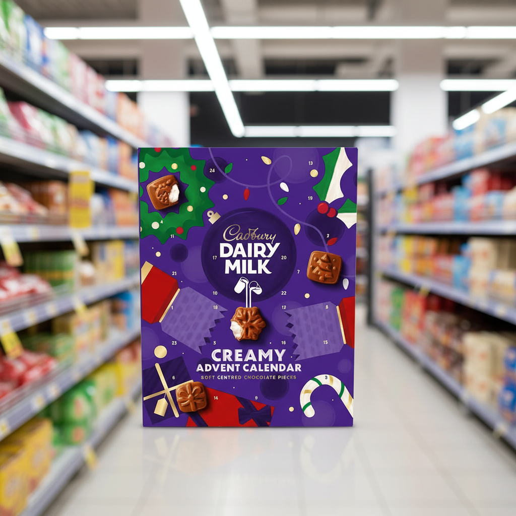 11 x Cadbury Dairy Milk Midr Advent Calendar - 170GM