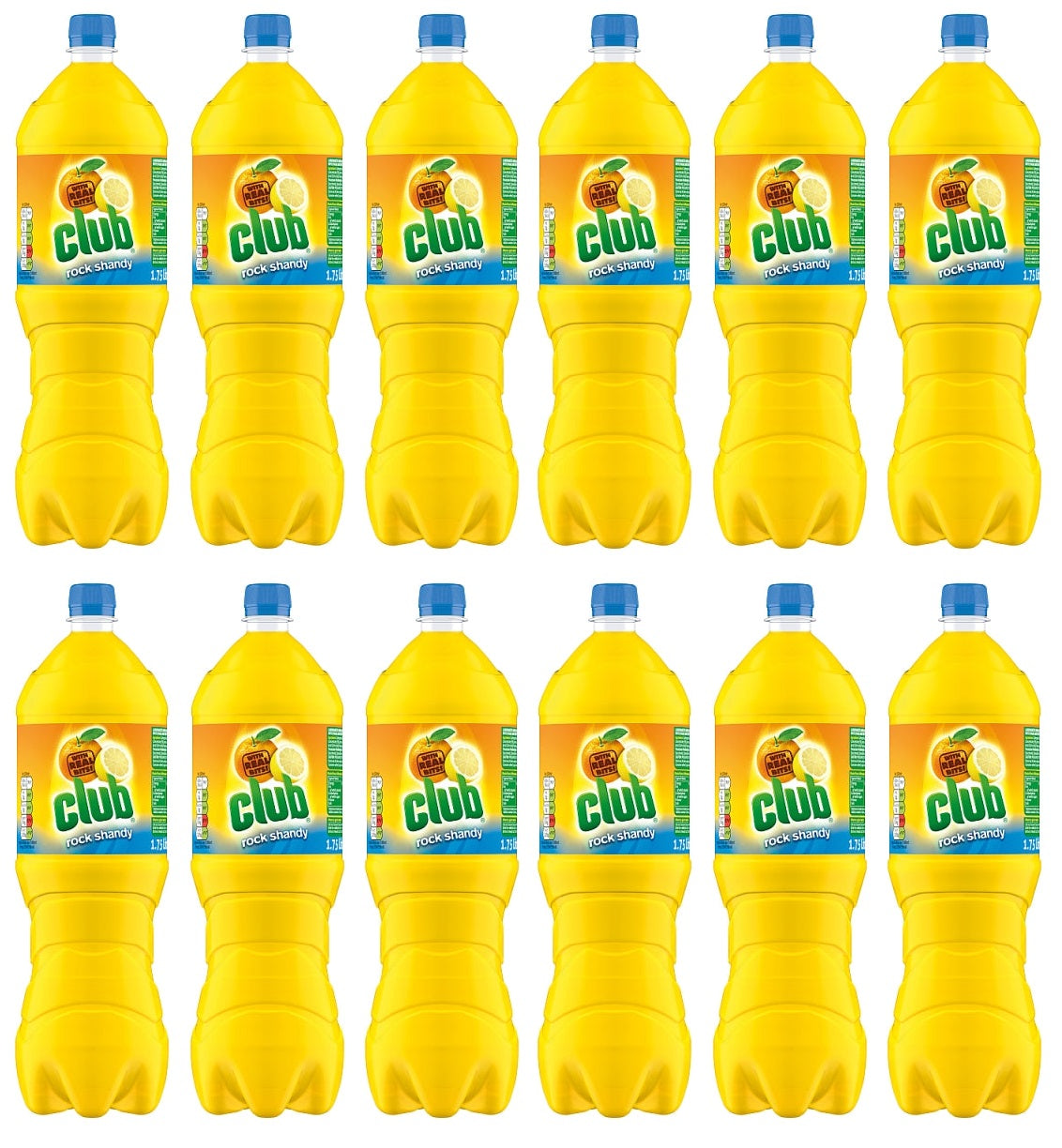12 x Club Rock Shandy 1.25 Litres