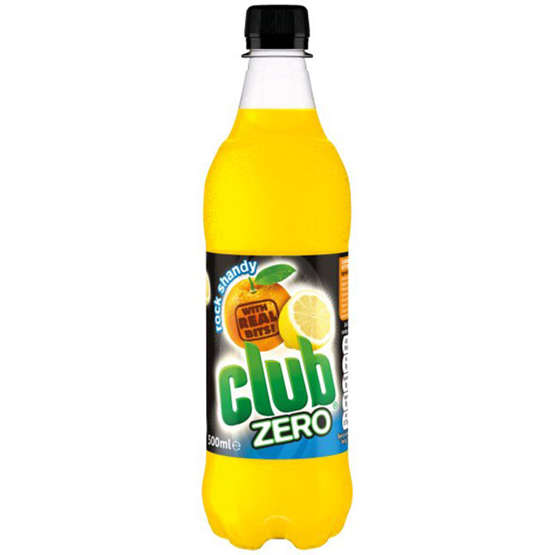 24 x Club Zero Sugar Rock Shandy 500Ml