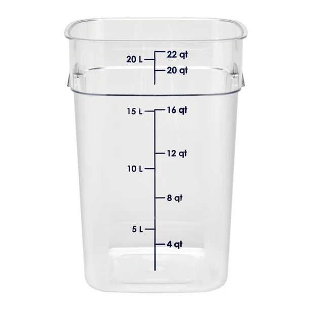 Cambro Freshpro Camsquare Food Storage Container 20.8Ltr