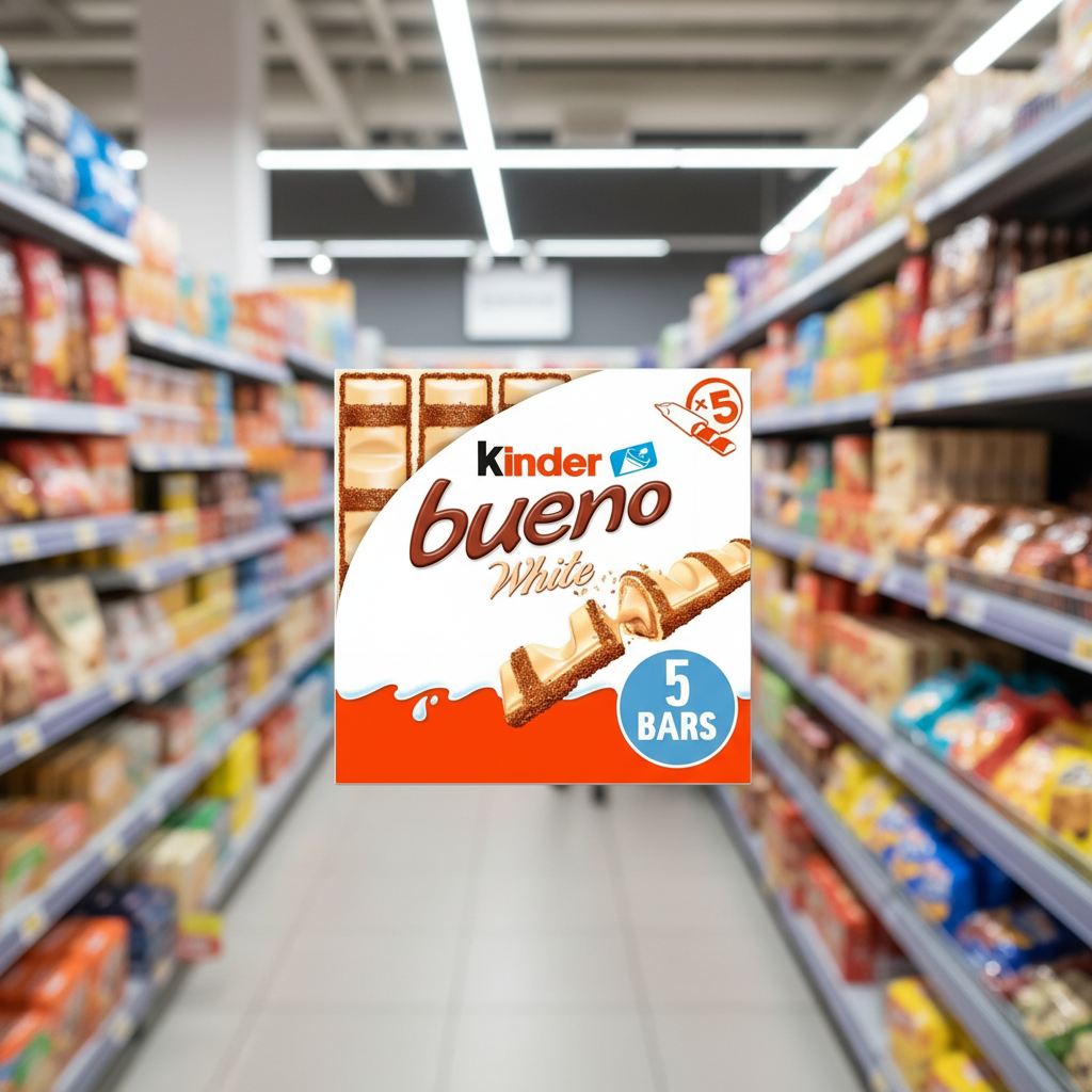 9 x Kinder 5 Bueno White 97.5G
