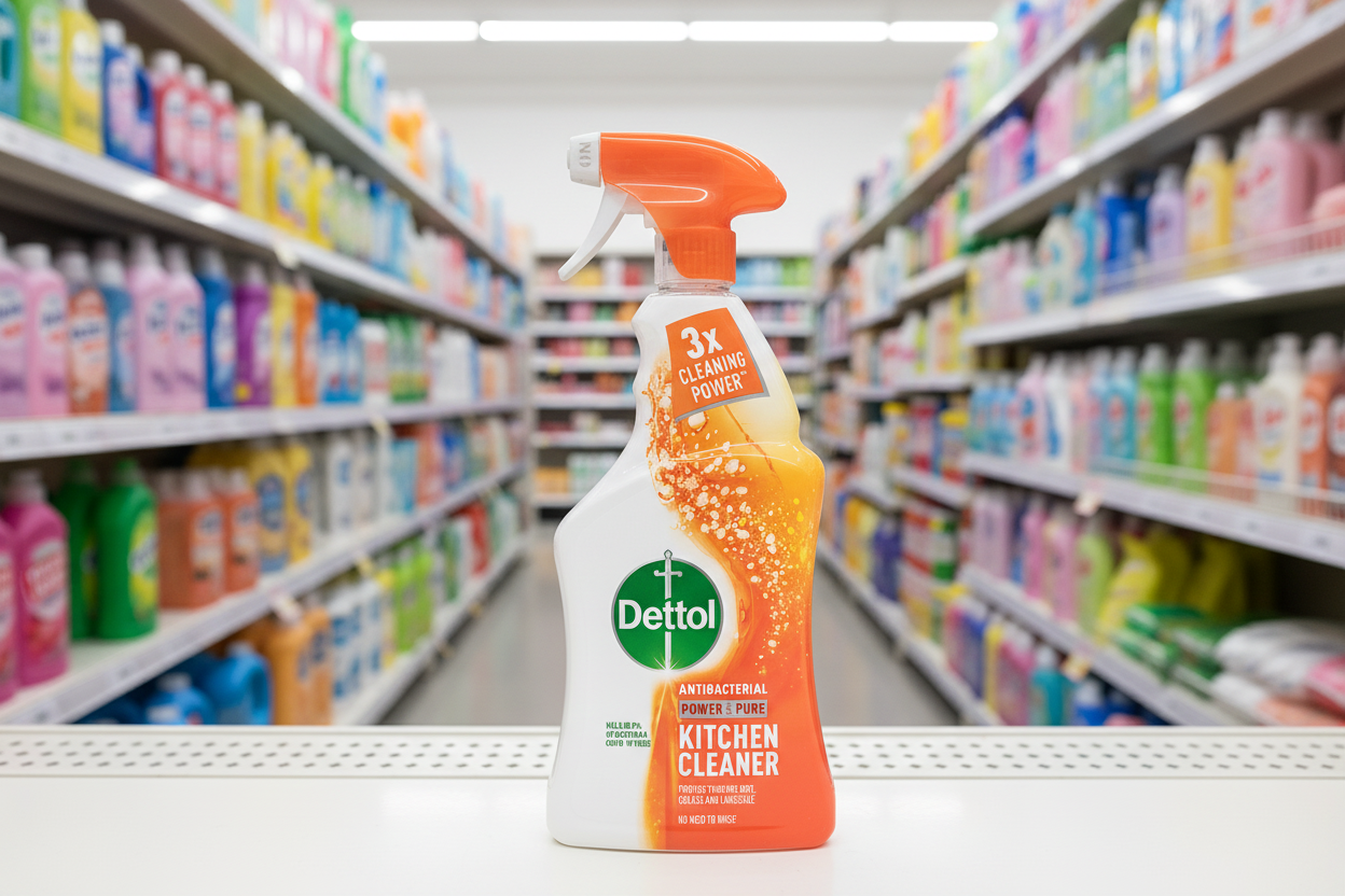 6 x Dettol Power & Pure Spray Kitchen - 750ML