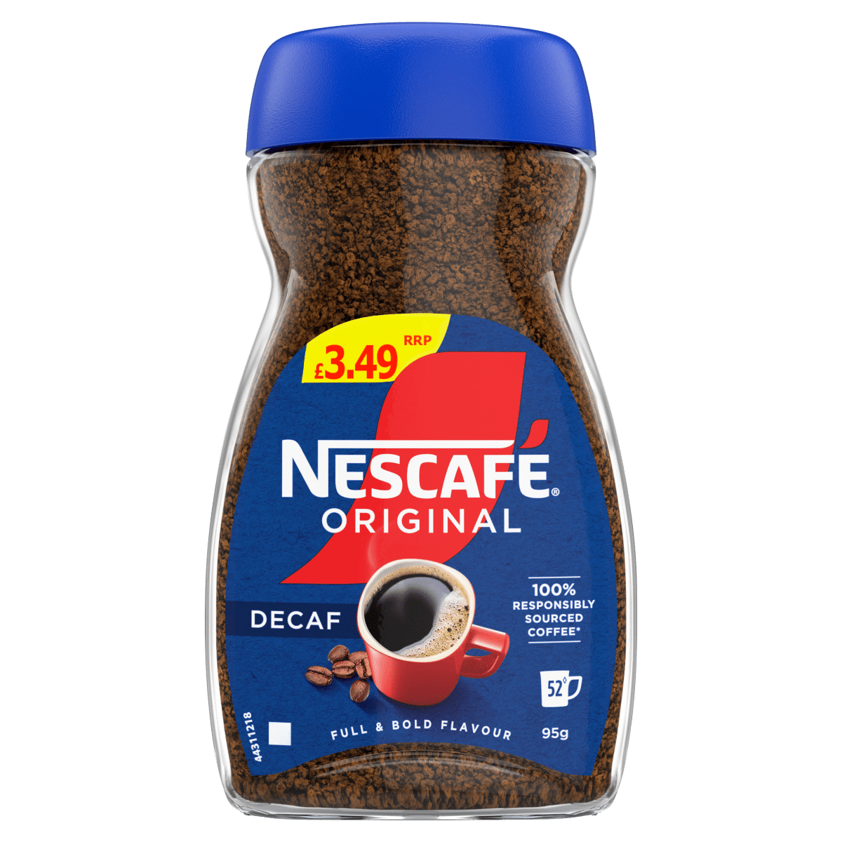 6 x Nescafe Original Decaff - 95GM