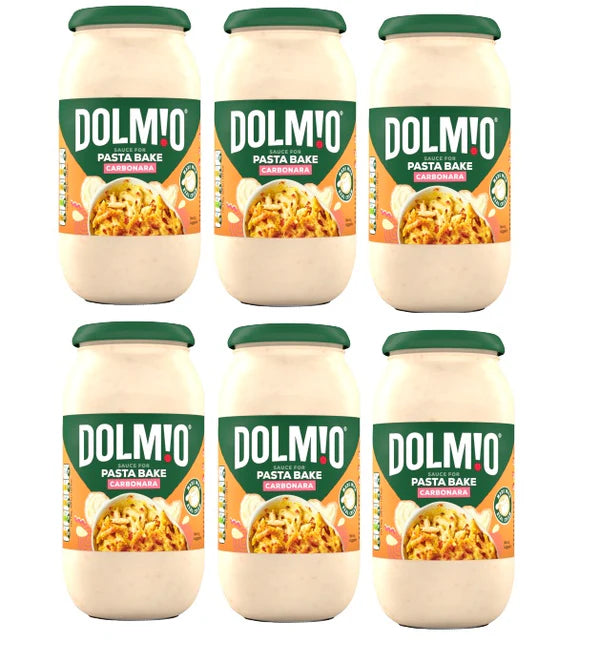 6 x Dolmio Pasta Bake Carbonara Ni - 450G