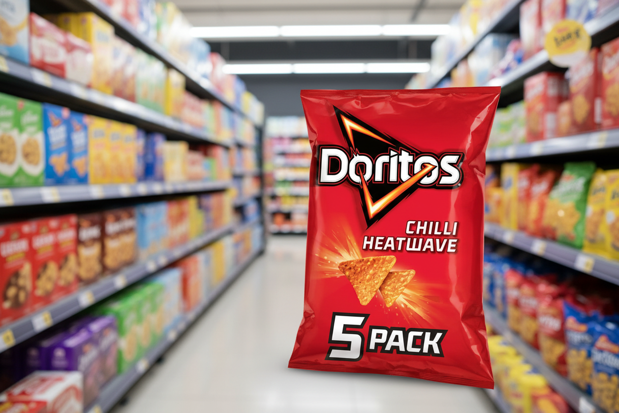 24 x Doritos Chilli Heatwave Tortilla Chips Multipack Crisps 5X30G