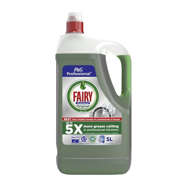 2 x Fairy Professional Washing Up Liquid Bulk 5L