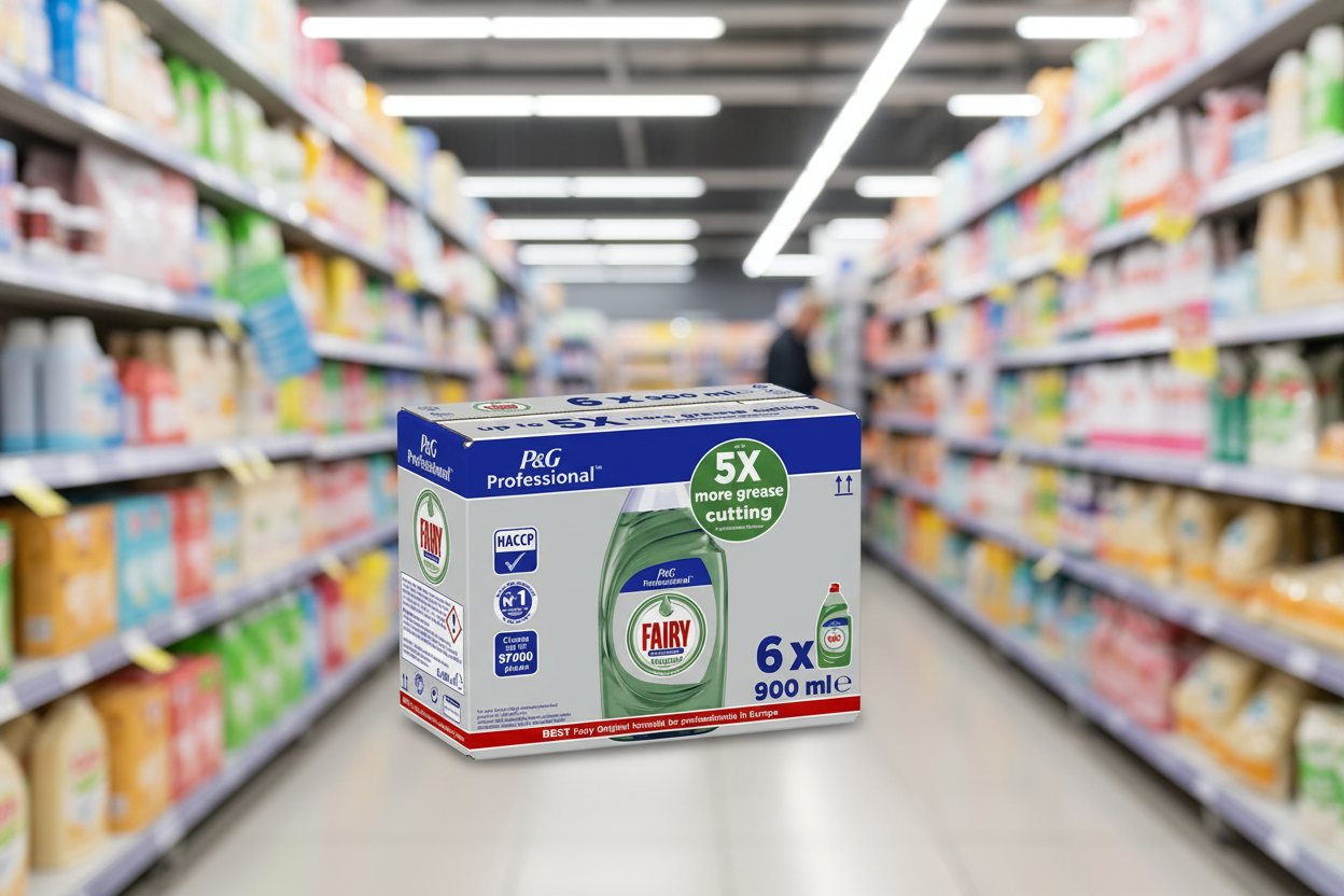 6 x Fairy Professional Concentrated Washing Up Liquid Original 900L