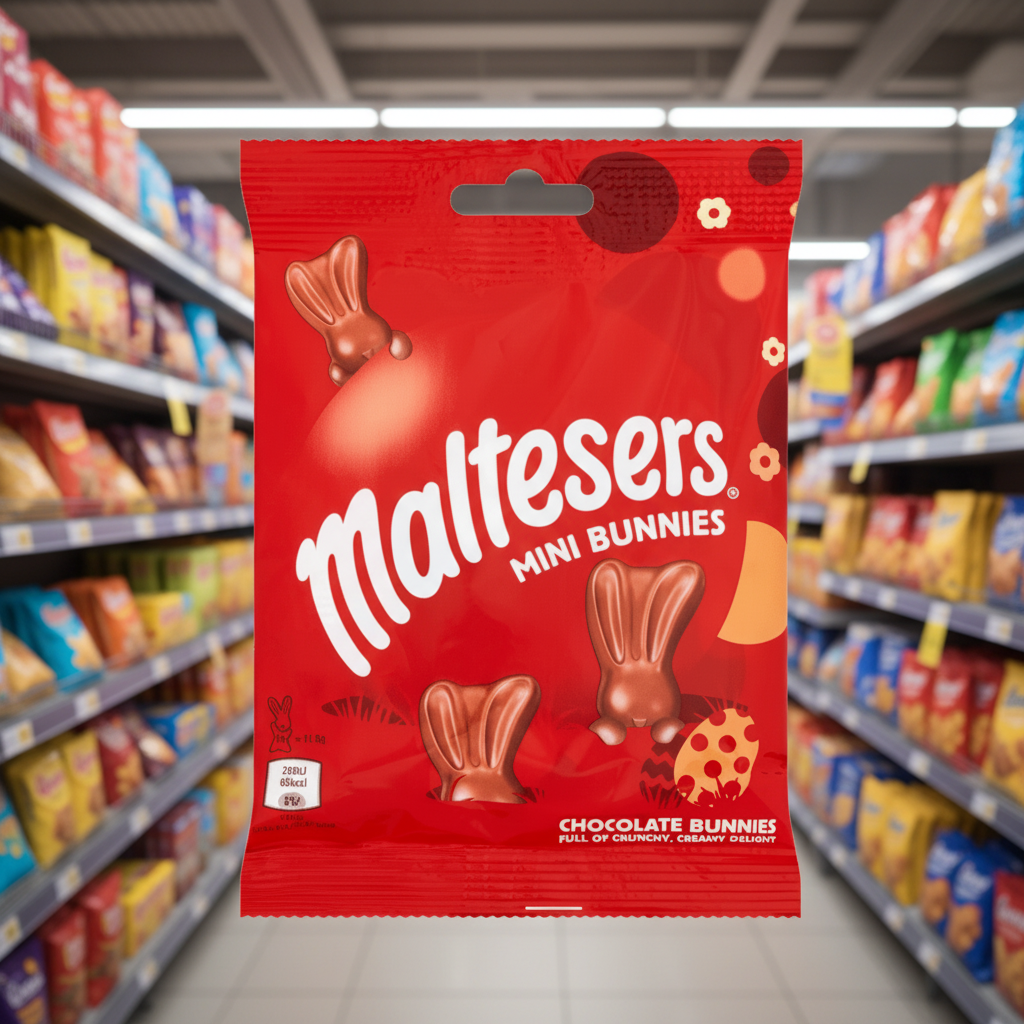 24 x Maltesers Milk Chocolate Mini Bunnies Bag - 58GM