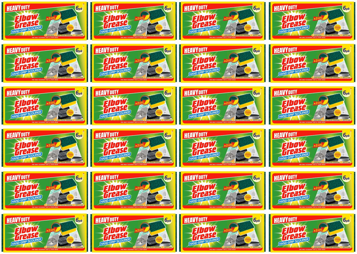 24 X Elbow Grease Scourer - 6 Pack