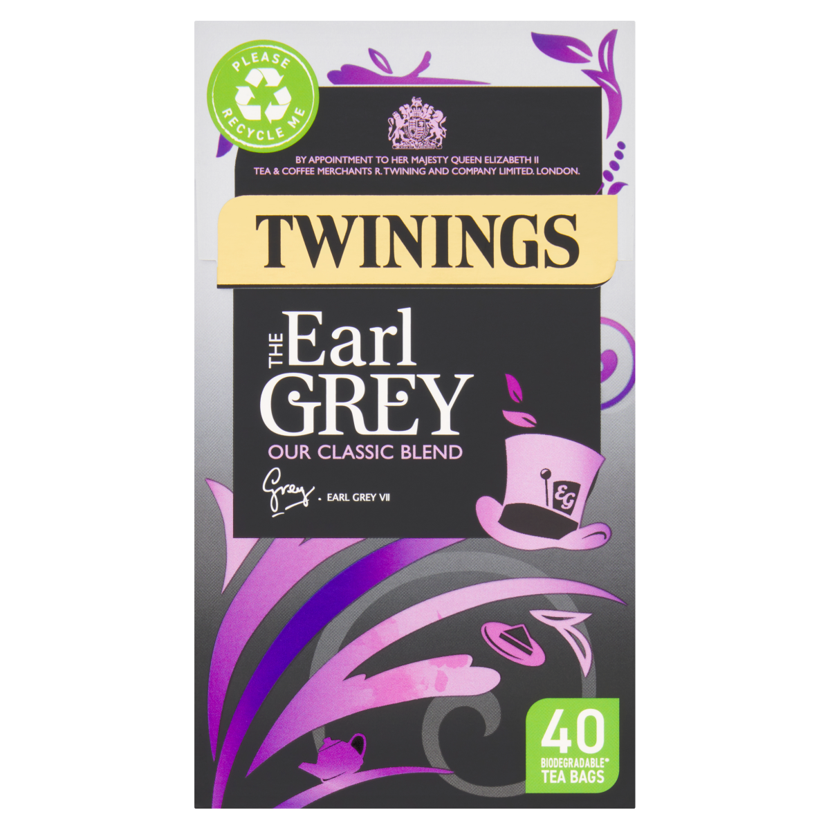 4 x Twinings Speciality Earl Grey 40'S - 40