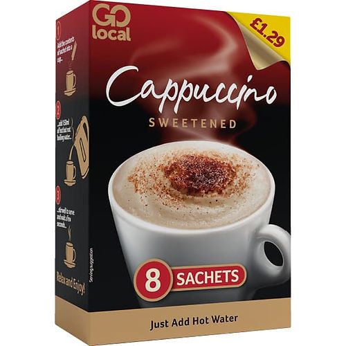 8 x Go Local Cappuccino - 145G